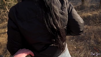 Black lynn seduced me during a trip so i could fuck her in the middle of nowhere