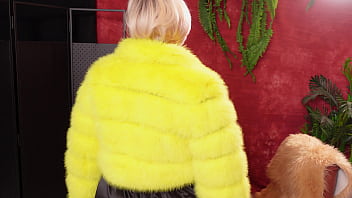 My hot fur coat collection part 1 fetish milf arya grander