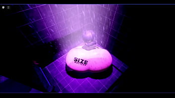 Biggest ass on roblox shower hot