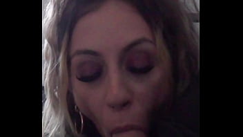 Facial for skinny cum slut candie cross