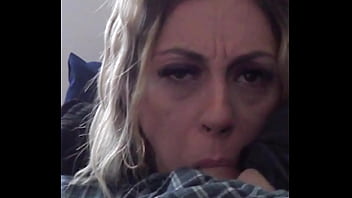 Facial for skinny cum slut candie cross