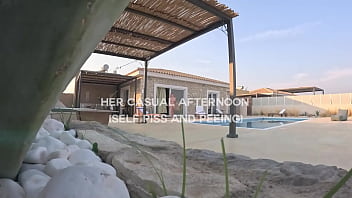 Casual afternoon of amuse de rauch self piss and pee