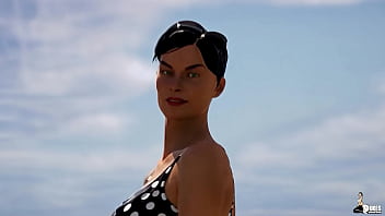 Curvy paws milf takes some bbc on there beach