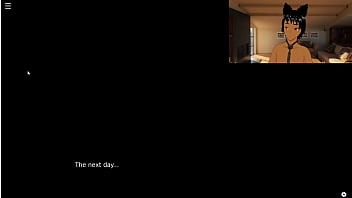 Lucky monster lady pink trying to get customers and lady pink giving a blow job and anal fucked by a demon