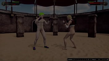 Joe vs eleonore nf3d mixed combat sex battle