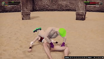 Joe vs eleonore nf3d mixed combat sex battle