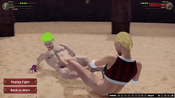 Joe vs eleonore nf3d mixed combat sex battle