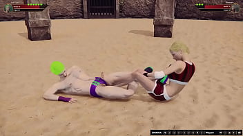 Joe vs eleonore nf3d mixed combat sex battle