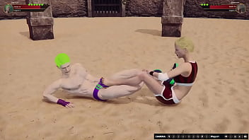 Joe vs eleonore nf3d mixed combat sex battle