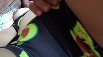 The charming porn actress yuliethgomez in a swimsuit while touching her wet vagina