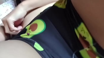 The charming porn actress yuliethgomez in a swimsuit while touching her wet vagina