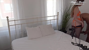 Behind the scenes of alice maze gets anal creampie