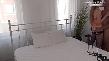 Behind the scenes of alice maze gets anal creampie