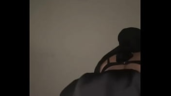 Muslim slut in hijab smacks her fat arab ass & moans while bouncing that filthy butt alone