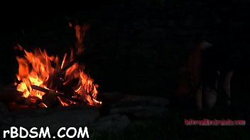 Glamor brunette floosy is rubbing her nice tang