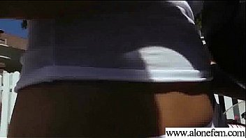 Wild girl masturbating with all crazy things mov 22