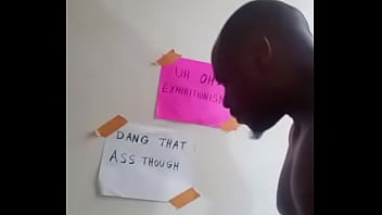 Choosing between uh oh exhibitionism or dang that ass though for an aesthetic background 1