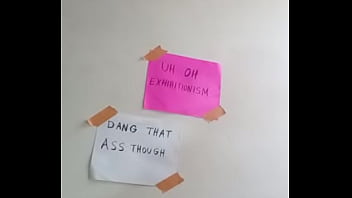 Choosing between uh oh exhibitionism or dang that ass though for an aesthetic background 1