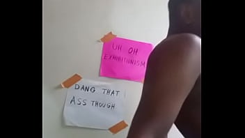 Choosing between uh oh exhibitionism or dang that ass though for an aesthetic background 1