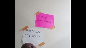 Choosing between uh oh exhibitionism or dang that ass though for an aesthetic background 1