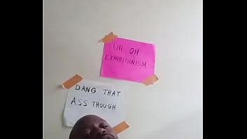 Choosing between uh oh exhibitionism or dang that ass though for an aesthetic background 1