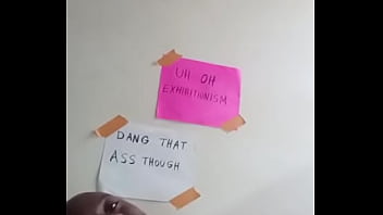 Choosing between uh oh exhibitionism or dang that ass though for an aesthetic background 1