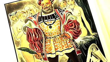 Retro erotic drawings