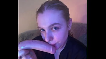 Masturbate tight pussy and hot deep throat