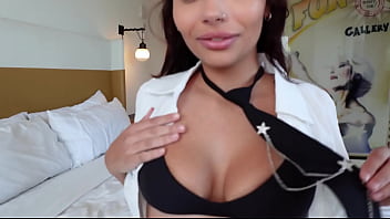 20 y o school girl shows off her new uniform and gets used ~ kaia martin amxf ~ aznskimask18