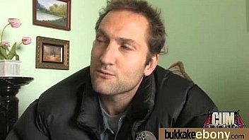 Hot ebony gangbang fun interracial 10