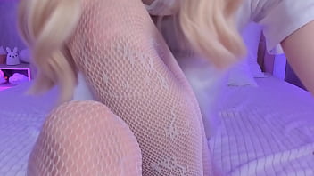 Petite Tgirl Touching Her Tiny Cock thumbnail