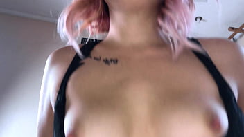 Student passionate blowjob and riding on cock cumshot