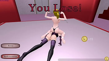 Lilsya vs mickie kinky fight club lesbian sexfight strap on