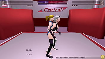 Lilsya vs mickie kinky fight club lesbian sexfight strap on