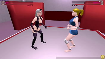 Lilsya vs mickie kinky fight club lesbian sexfight strap on