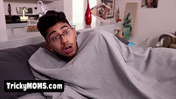 When my stepmom came over at the morning