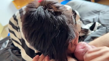 Perfect latina teen morning blowjob and rough sex pov fuck