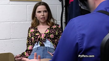 Hammering thief pussy for stealing make up