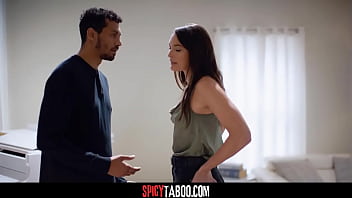 Cheating wife fucked by stepbrother in law while on the phone with her husband