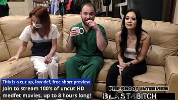 Blaire celeste sucks dick and gets pussy blasted with cum nurses pov