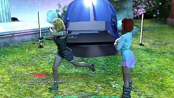 Name 88's triangle #07 hot black haired babe gets creampied