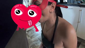 Milfycalla ep 113 stepmom is a nymphomaniacin this video i was cleaning the kitchen and the neighbor came to say hello i