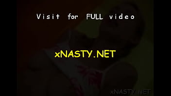 Horny legal age teenager babe can not wait to sit on his powerful dick