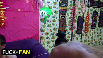 Fuck a fan w skinny teen megan piper & busty milf tory lane turns into an orgy