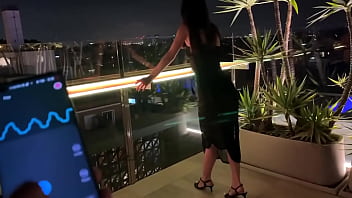 Mi que un desconocido me controle en lugares publicosmy being controlled by a stranger