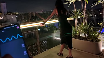 Mi que un desconocido me controle en lugares publicosmy being controlled by a stranger