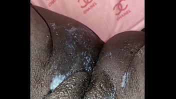 Thick bbw with creamy pussy clip