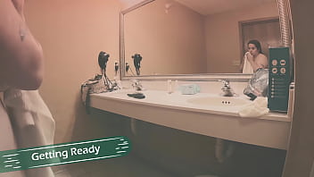 Getting ready on vacation