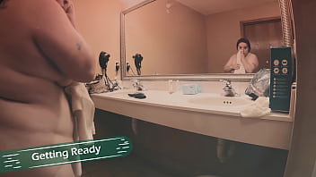 Getting ready on vacation