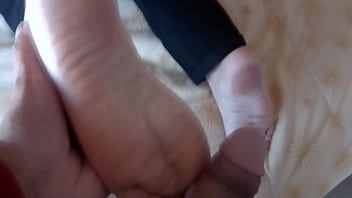 I put my cock in her mouth great blowjob and handjob cumshot on ass